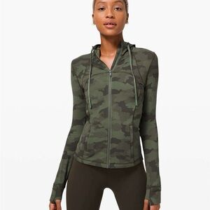 Lululemon Athletica Green Camouflage Hoodie